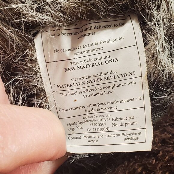 Plush Beaver Ducks unlimited wearing Camo Vest & Hat 14" Greenwing - Picture 8 of 9